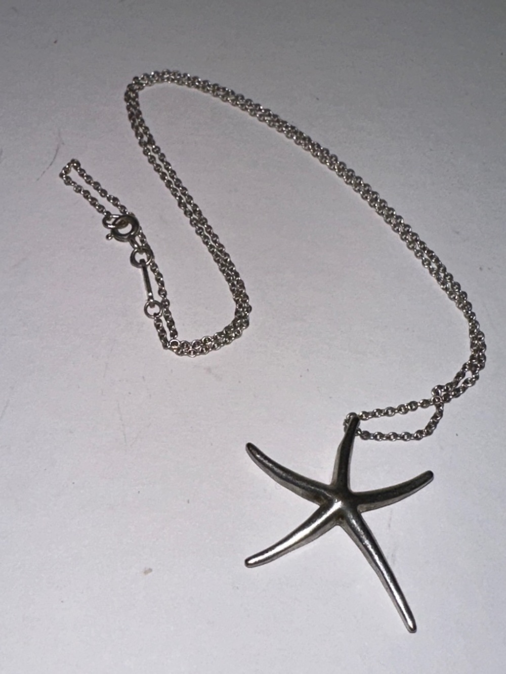 925 Sterling Silver Starfish Pendant Necklace – Coastal Beach Jewelry